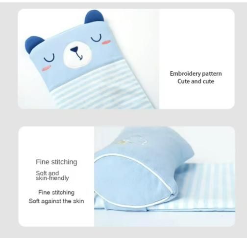 Ergonomic New born Baby Head Shaping Pillow – Flat Head Prevention, Soft Support Cushion | Assorted Colours