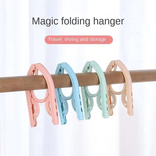 Portable Folding Clothes Hangers | Travel-Friendly, Space-Saving & Durable