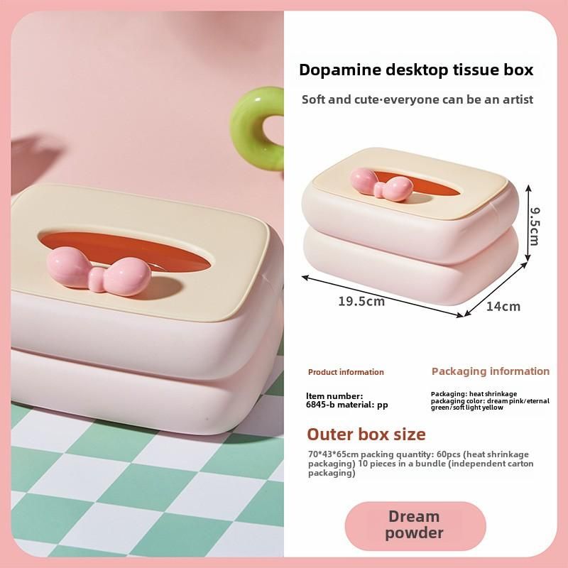 Creative Square Tissue Box Napkin Holder – Modern & Stylish Home Organizer