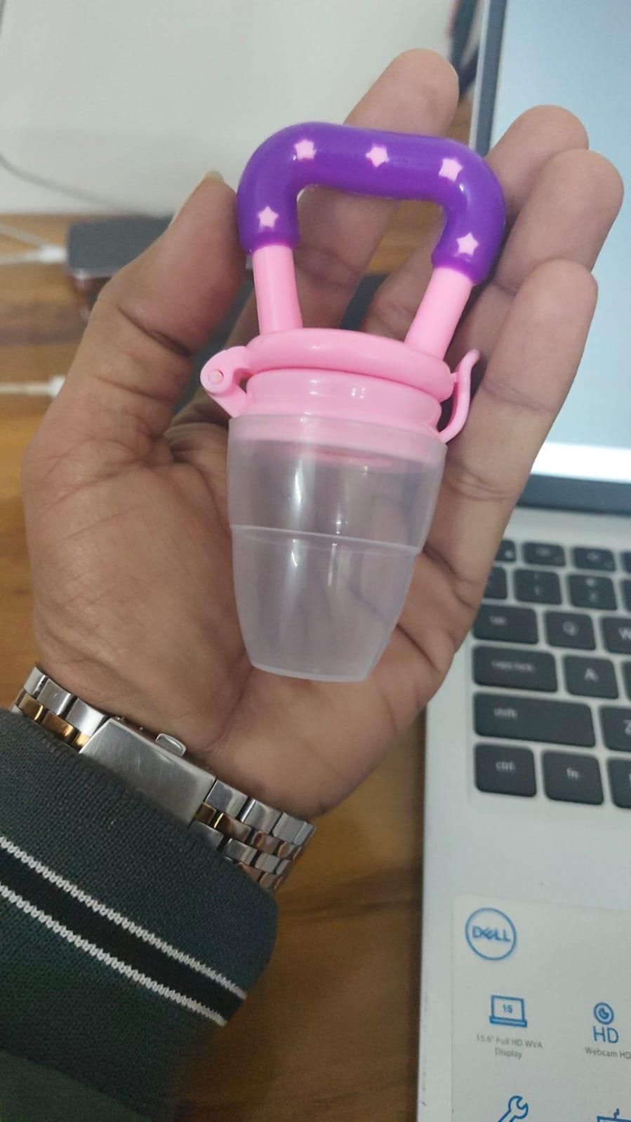 BPA-Free Silicone Fruit Pacifier for Babies (Pack of 2) | Fresh Food Feeder & Teething Soother