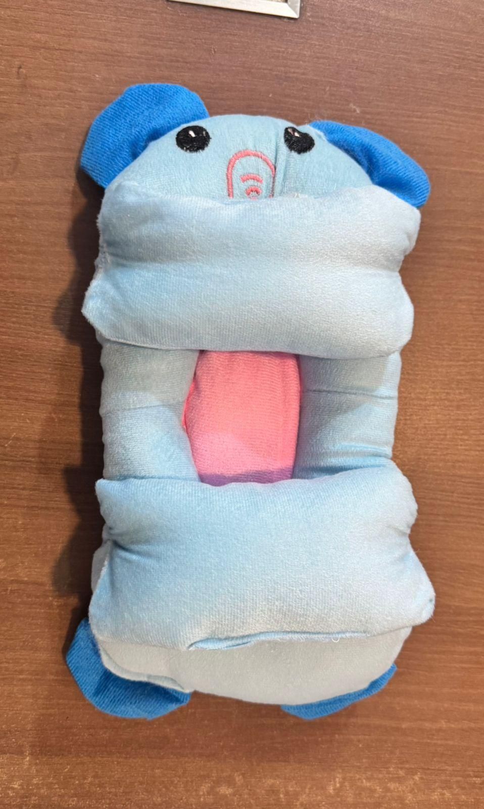 Ergonomic New born Baby Head Shaping Pillow – Flat Head Prevention, Soft Support Cushion | Assorted Colours