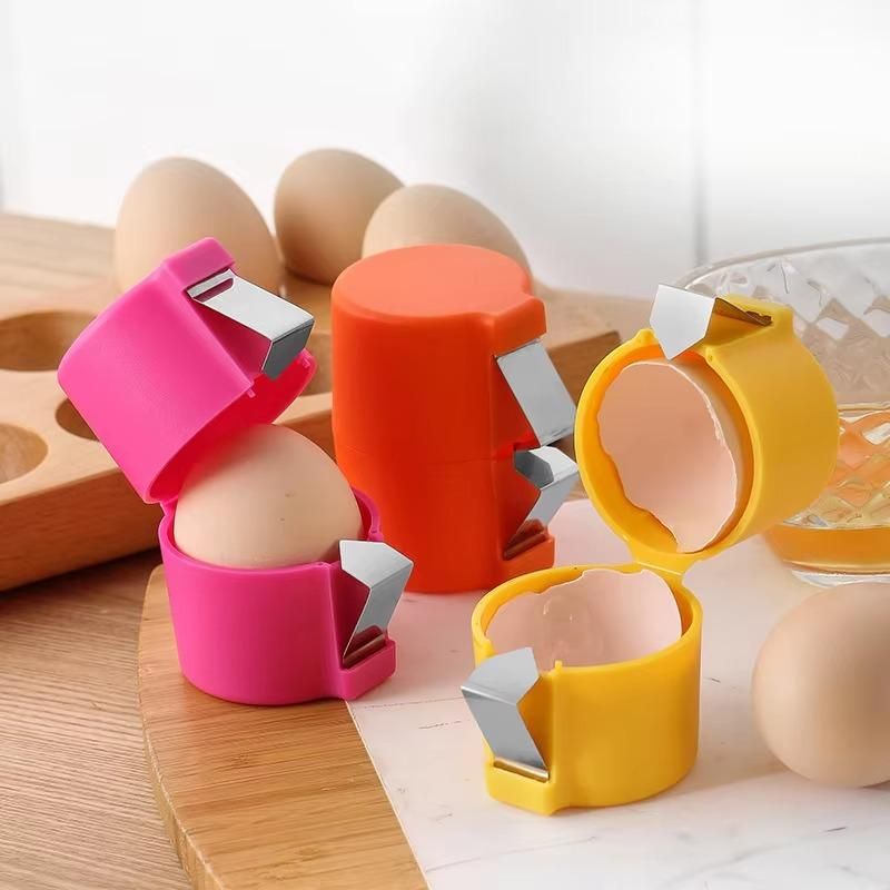 Egg Topper Cutter Tool (Pack of 2) – Easy & Precise Soft & Hard-Boiled Egg Cutter