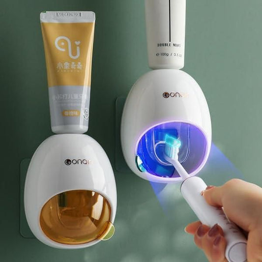 Automatic Toothpaste Dispenser | Hands-Free, Wall-Mounted & Mess-Free Toothpaste Squeezer for Kids & Family