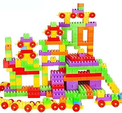 120+ PCS Building Block Set for Kids | Creative Construction Toy Game for Learning, STEM Education & Fun Play