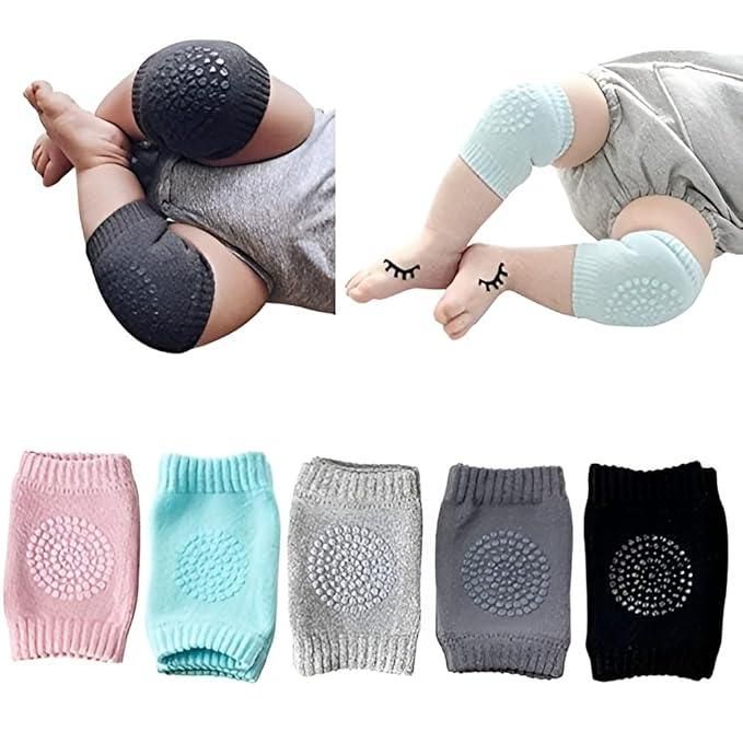 Baby Knee Pads for Crawling (2 Pairs) | Soft & Breathable Safety Protection for Infants & Toddlers