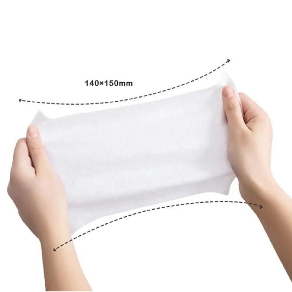 Mini Portable Disposable Baby Wipes | Soft & Gentle Wet Wipes for Face, Hands, Travel & Household Use