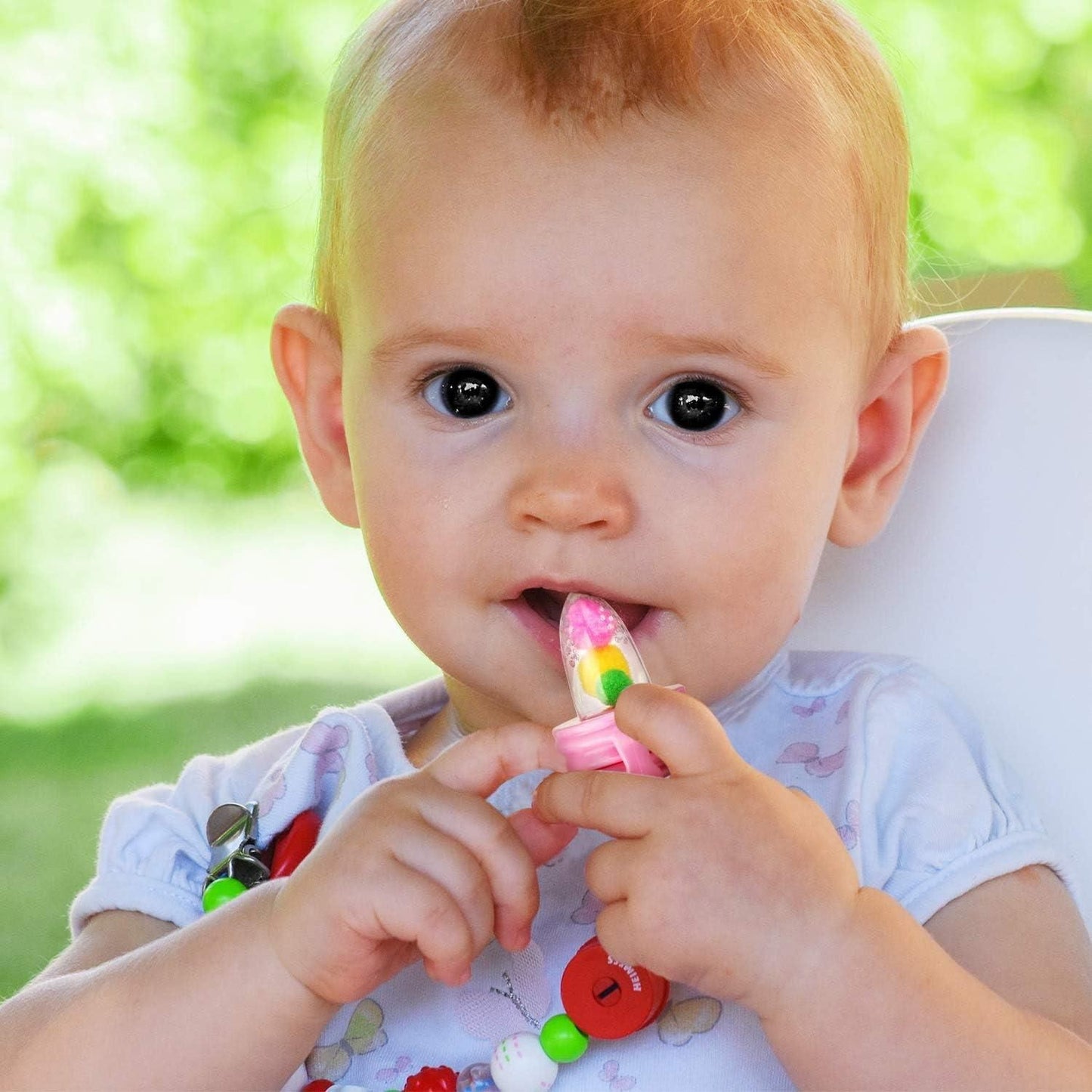 BPA-Free Silicone Fruit Pacifier for Babies (Pack of 2) | Fresh Food Feeder & Teething Soother