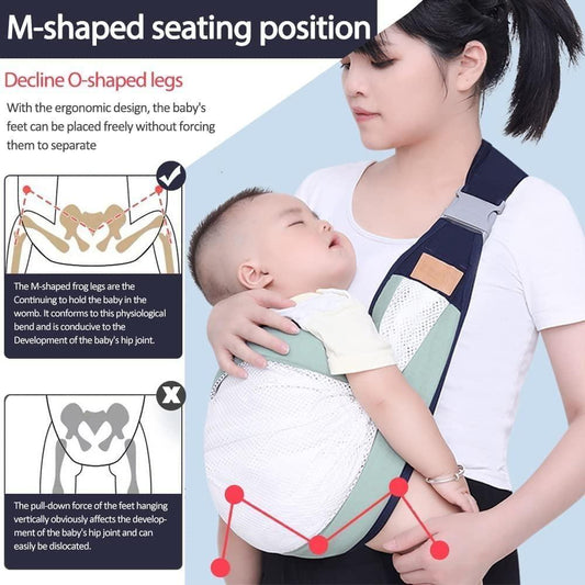 Baby Carrier for New born to Toddler | Adjustable Ergonomic Sling Backpack for Infants & Kids