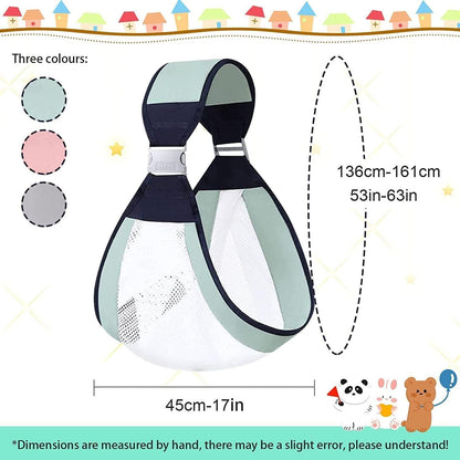 Baby Carrier for New born to Toddler | Adjustable Ergonomic Sling Backpack for Infants & Kids
