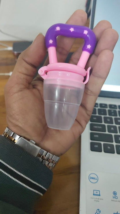 BPA-Free Silicone Fruit Pacifier for Babies (Pack of 2) | Fresh Food Feeder & Teething Soother