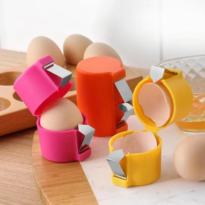 Egg Topper Cutter Tool (Pack of 2) – Easy & Precise Soft & Hard-Boiled Egg Cutter