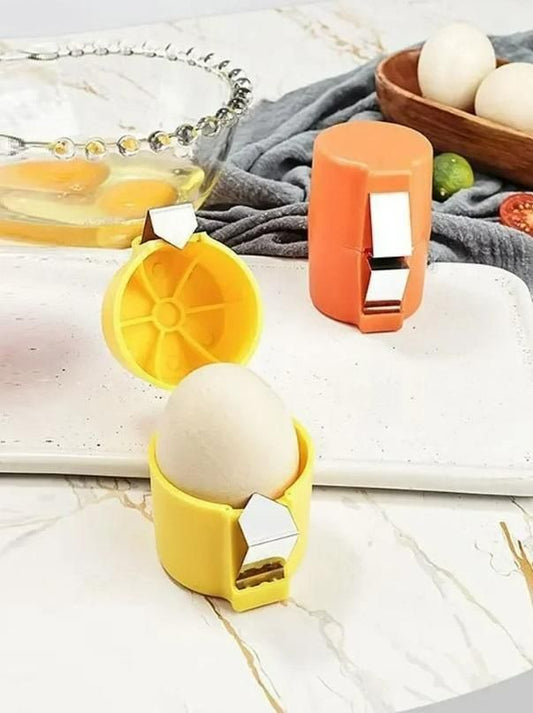 Egg Topper Cutter Tool (Pack of 2) – Easy & Precise Soft & Hard-Boiled Egg Cutter
