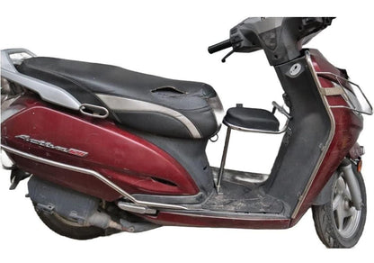 Portable Baby Seat for Scooters | Safe & Comfortable Child Carrier Seat with Safety Belt for Bikes & Scooters