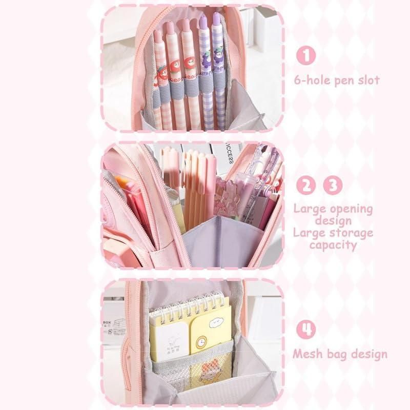 Backpack Pencil Pouch – Spacious, Durable & Portable Stationery Organizer for School & Travel