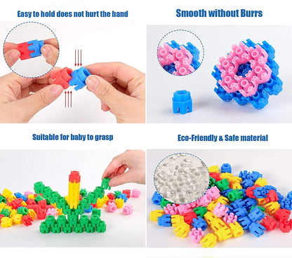 120+ PCS Building Block Set for Kids | Creative Construction Toy Game for Learning, STEM Education & Fun Play