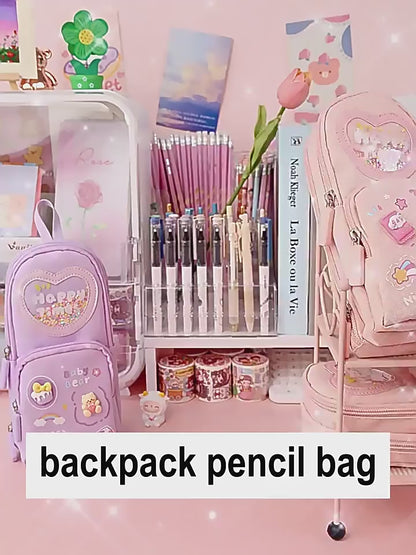 Backpack Pencil Pouch – Spacious, Durable & Portable Stationery Organizer for School & Travel
