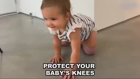 Baby Knee Pads for Crawling (2 Pairs) | Soft & Breathable Safety Protection for Infants & Toddlers